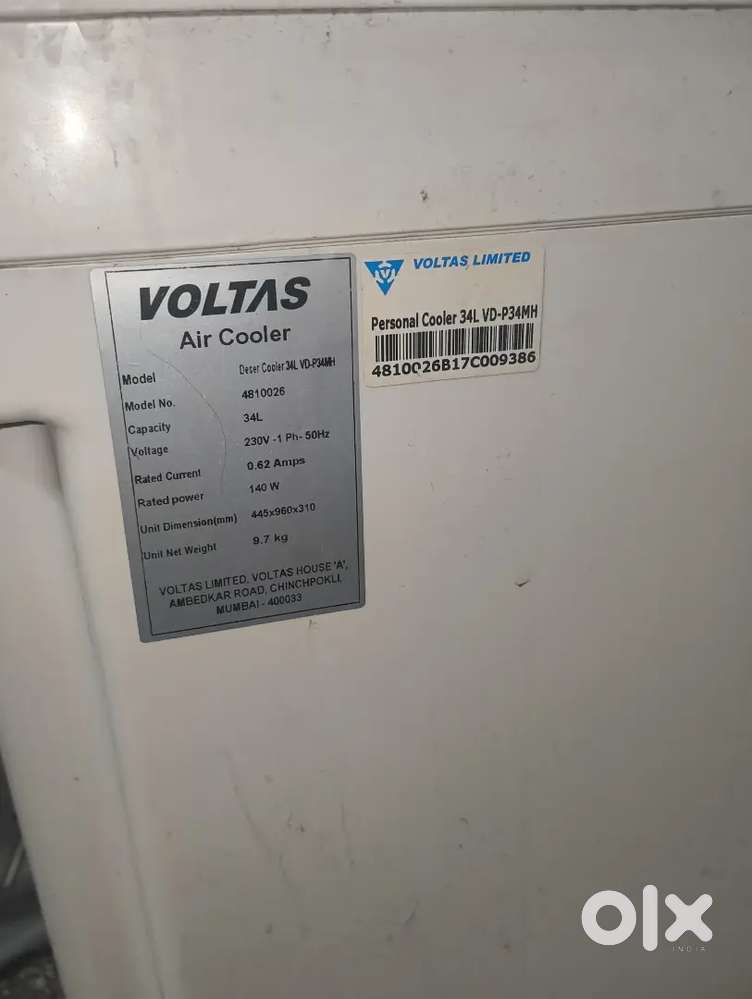 Voltas cooler