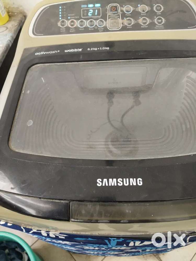 Top loading samsung washing machine