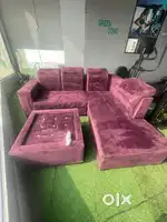 7 seater sofa with center table