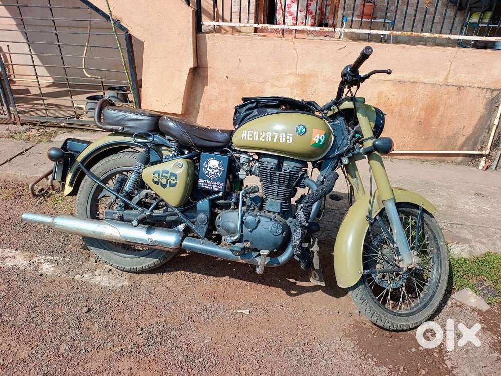 Classic 350 with front and rear dis brakes