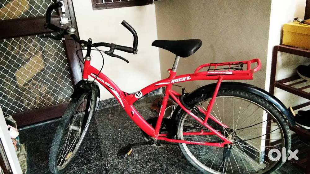 Red Hercules bicycle