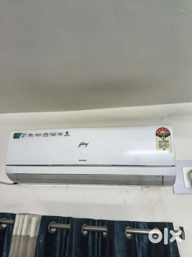 Godrej 1 ton 5star ac and Haier 55 inch qled tv