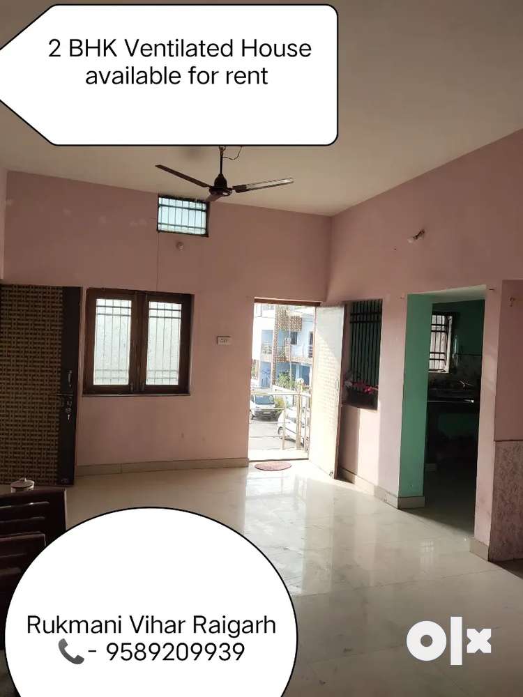 2BHK Ventilated Flat available for rent