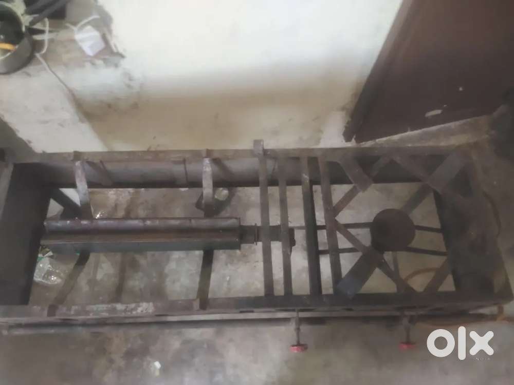 Commercial gas stove for idly and dose complete combo
