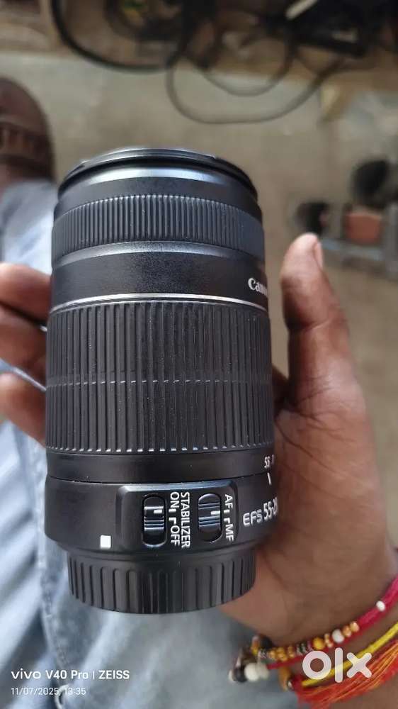 Canon Camera Lens EFS 55-250MM. Lens