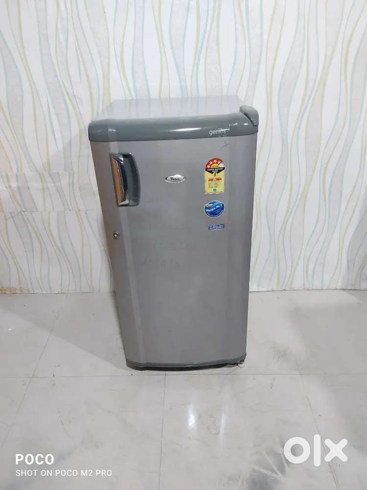 Whirlpool 4 Star 180 litres Single Door Fridge, Very less used