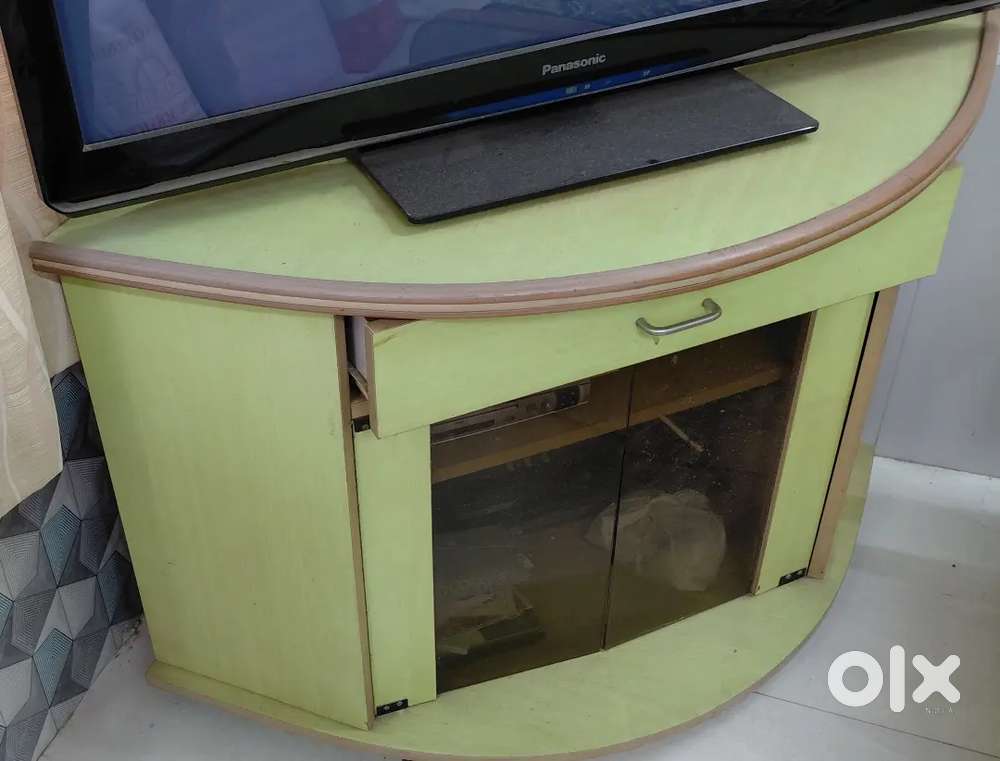Wooden T. V. Stand