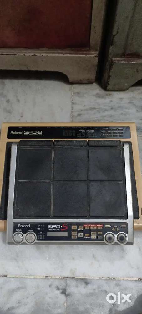 Roland SPD S + Roland SPD 8 Octopad + Sps sampling pad