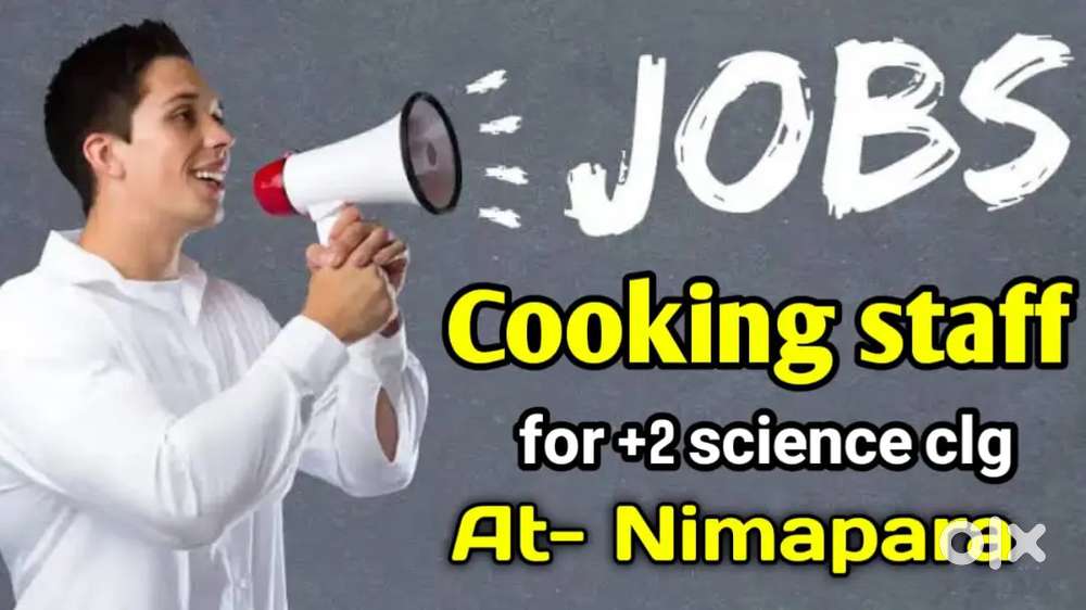 Cook male staff for +2 science clg
