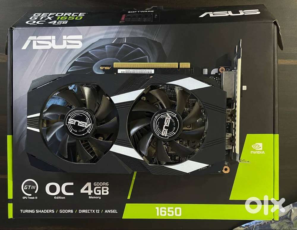 ASUS Dual GeForce GTX 1650 OC edition 4GB