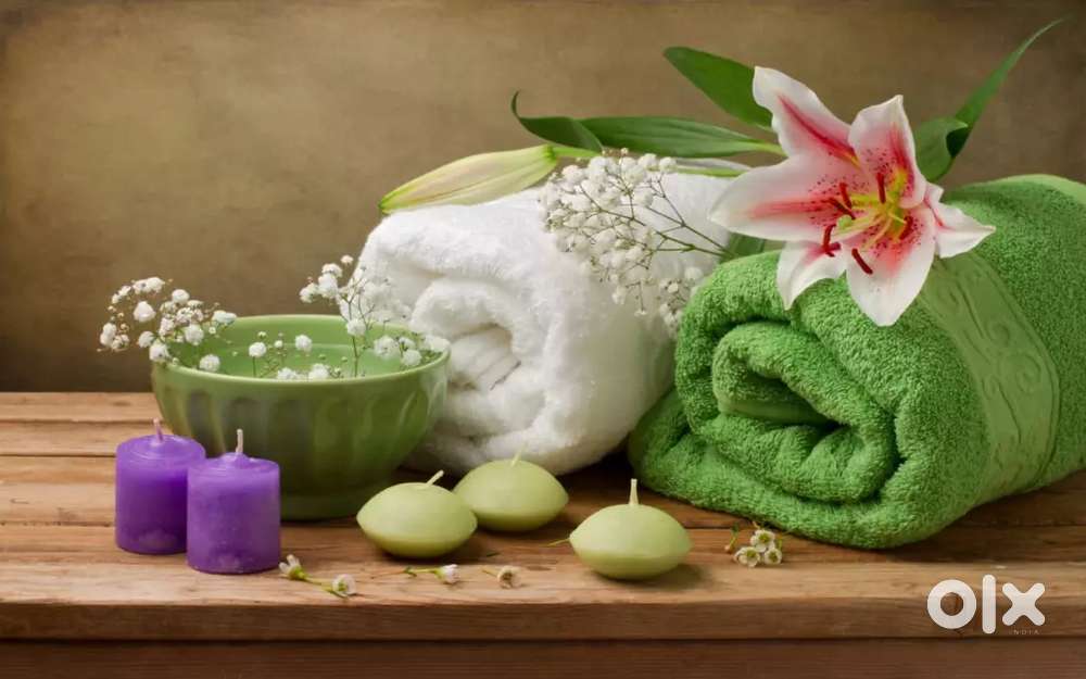 Female massage therapist