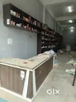 Shop fitting counter total items