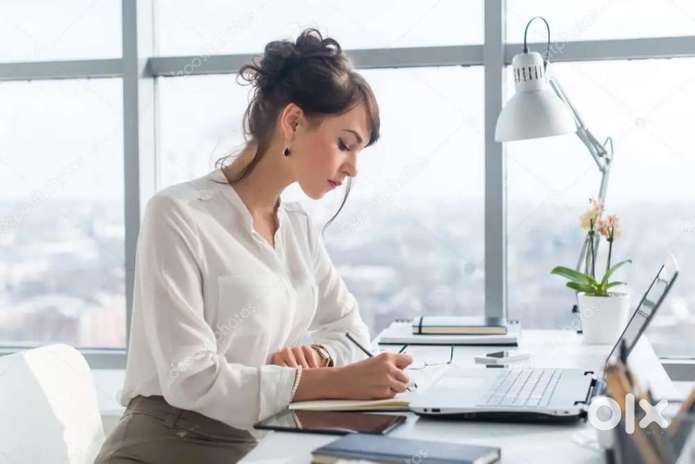 Office ke kam ke liye girl chahiye time 12 pm to 8 pm