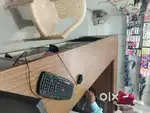 shope counter and glss 2 counter  1 disply glss