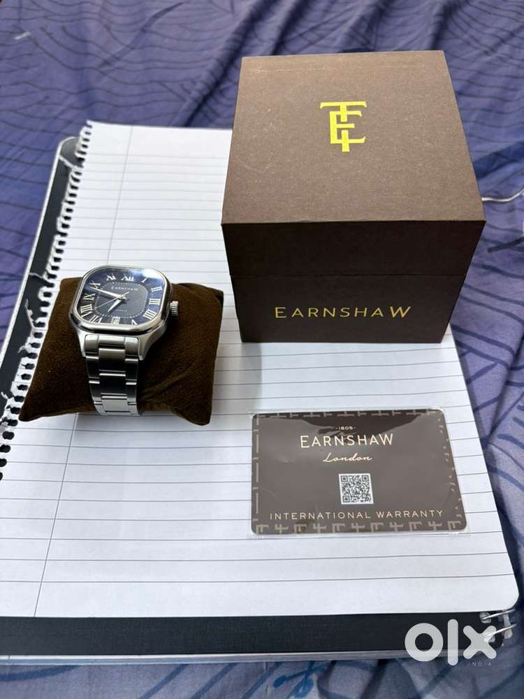 Earnshaw mens wrist watch-automatic