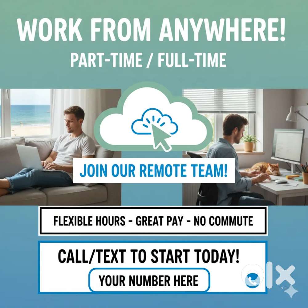 PART TIME }JOB WORK FROM HOME