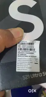 Samsung s21 ultra 12gb 256gb screen combo problem FOR SALE