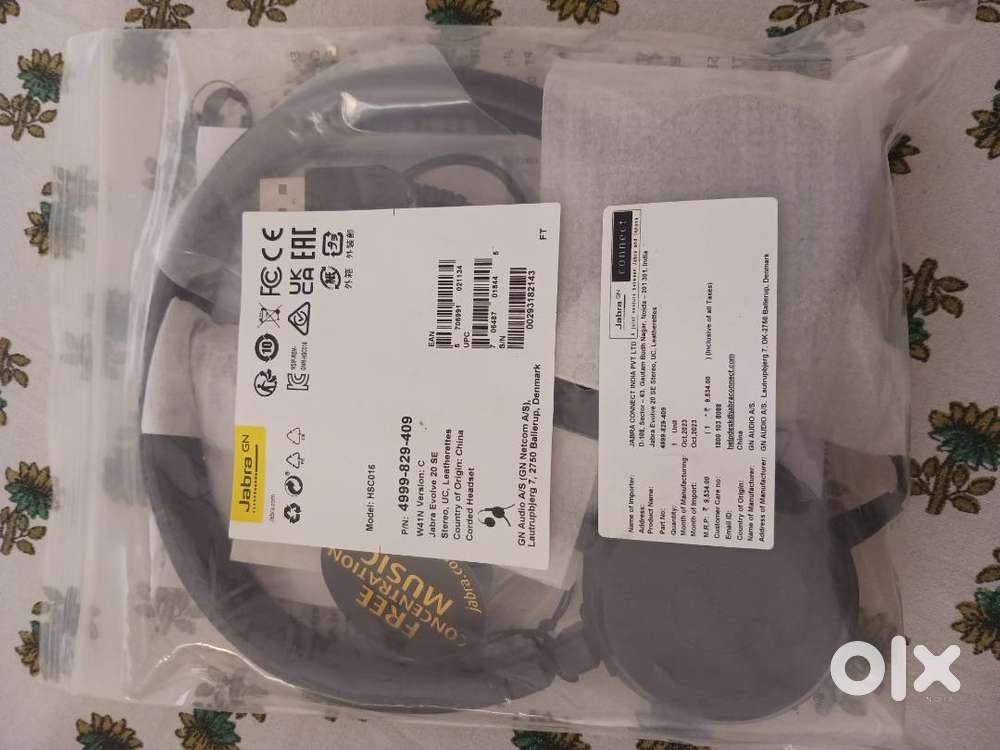 JABRA HEADPHONE BRAND NEW