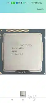 i7 3770 processor and 16gb ram (8×2) new