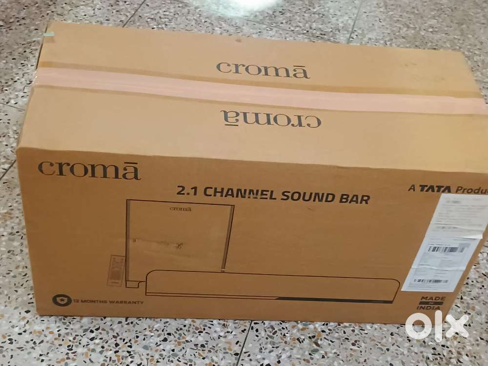 Absolutely new croma 2.1 channel sound  bar