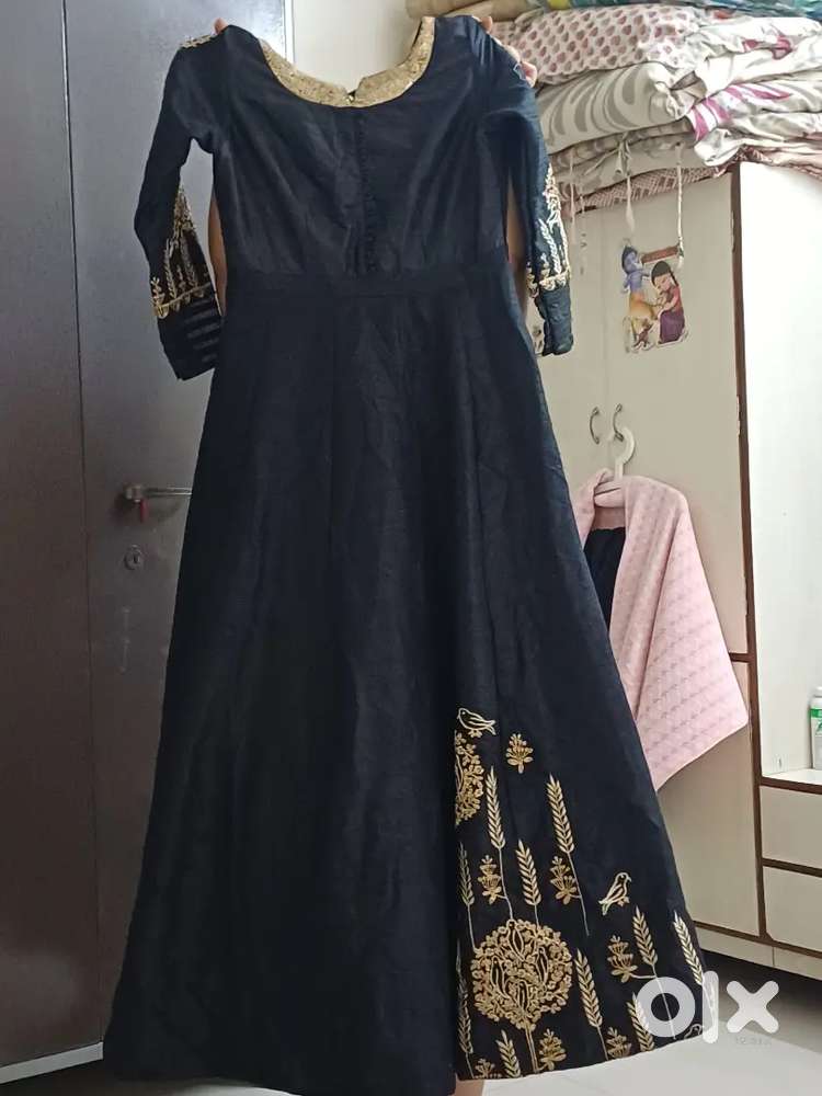 Black dress one piece party wear