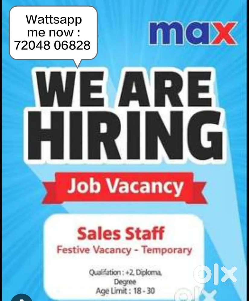 Jobs available with gud salaries anyone can apply