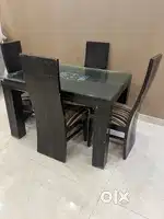 Teek wood 4 seater dinning table