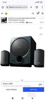 Sony sa d20 2.1 music system