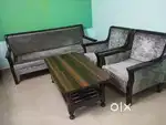 5 seater sofa and center table