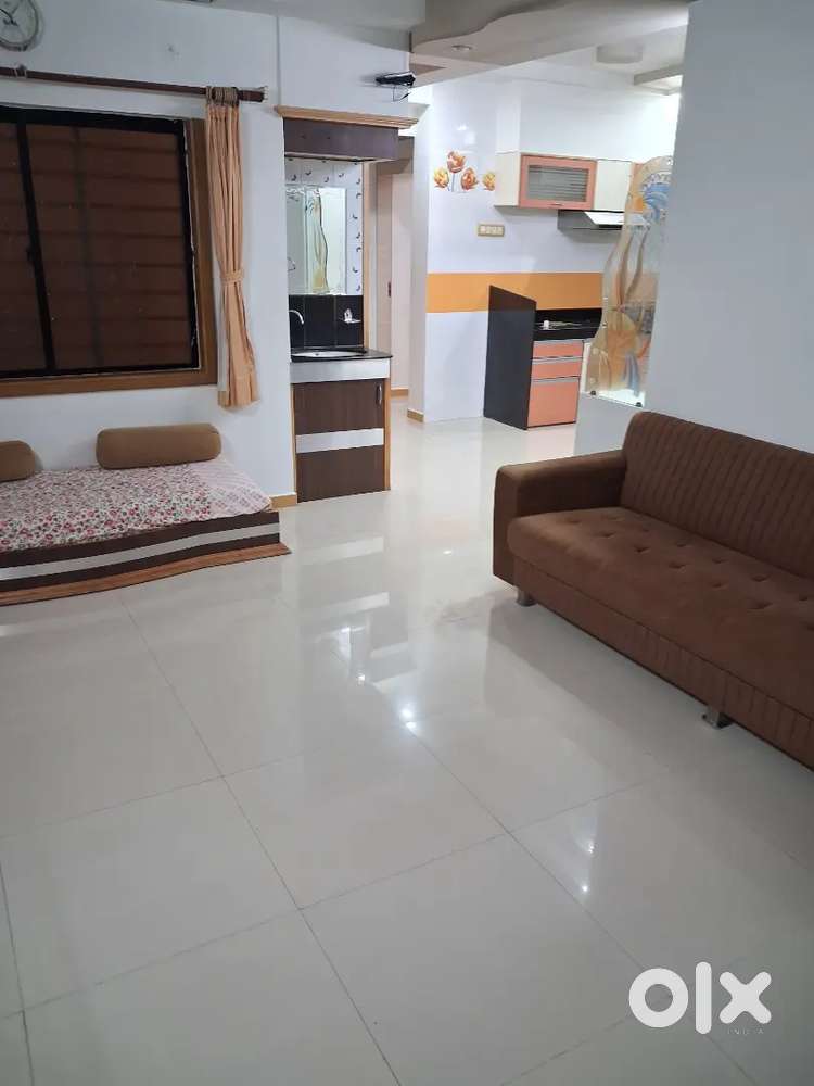 3 bhk furnised flat rent par devano che