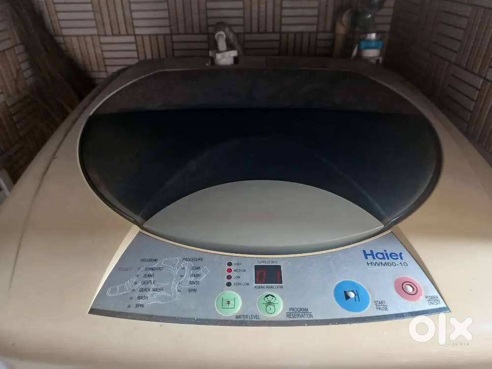 Haier 6 Ltr Full Automatic Washing Machine- 100% working
