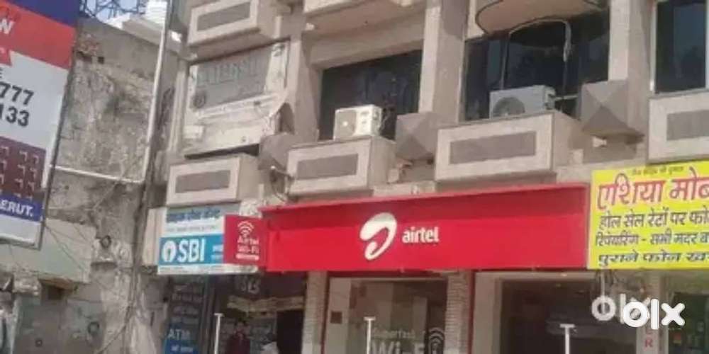 Office for rent at first floor metro plaza delhi road facing frontside