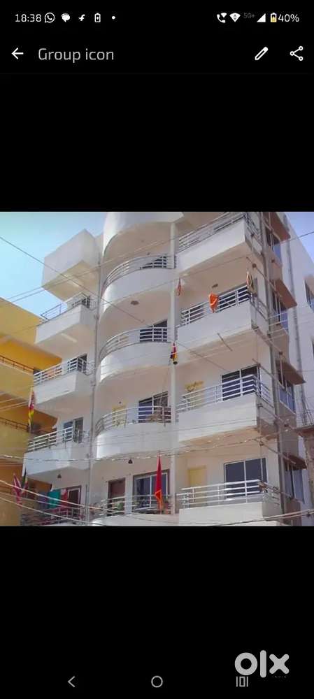 3bhk newly built flat for rent