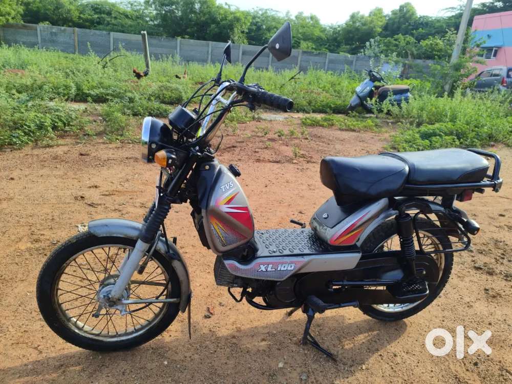 Tvs xl100 heavy duty single owner