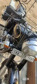 Old vintage bullet with disc brake