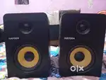 Hayden Studio Monitor pair with all wires @ 9000/-