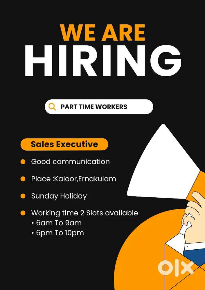 PART TIME VACCANCY AVAILABLE