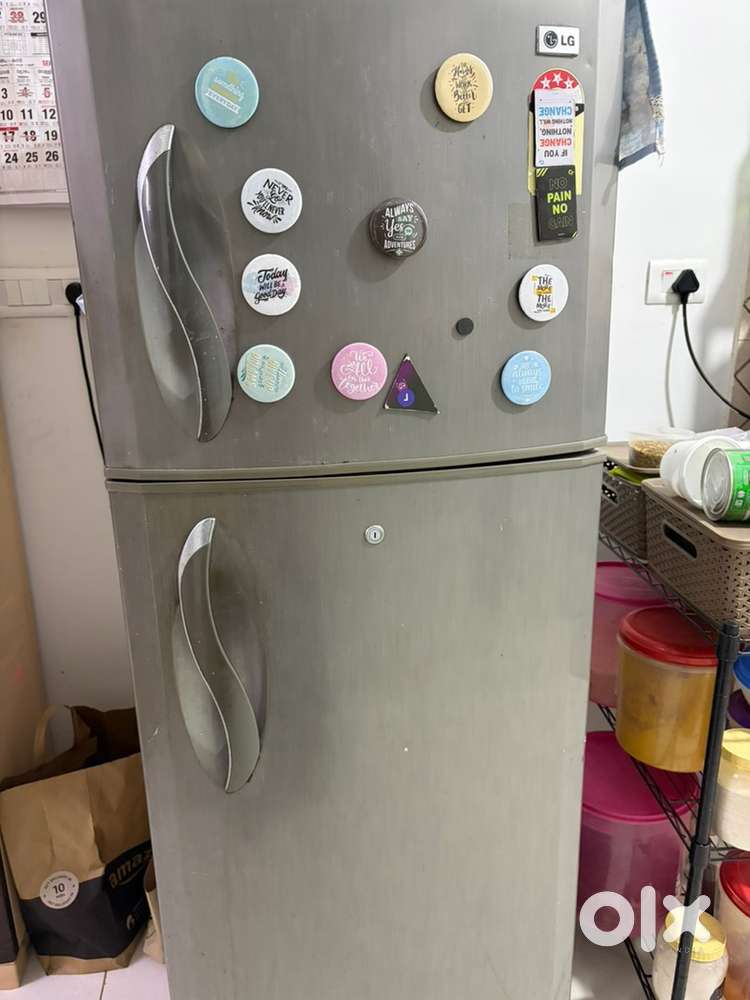 LG frost free double door fridge 240L