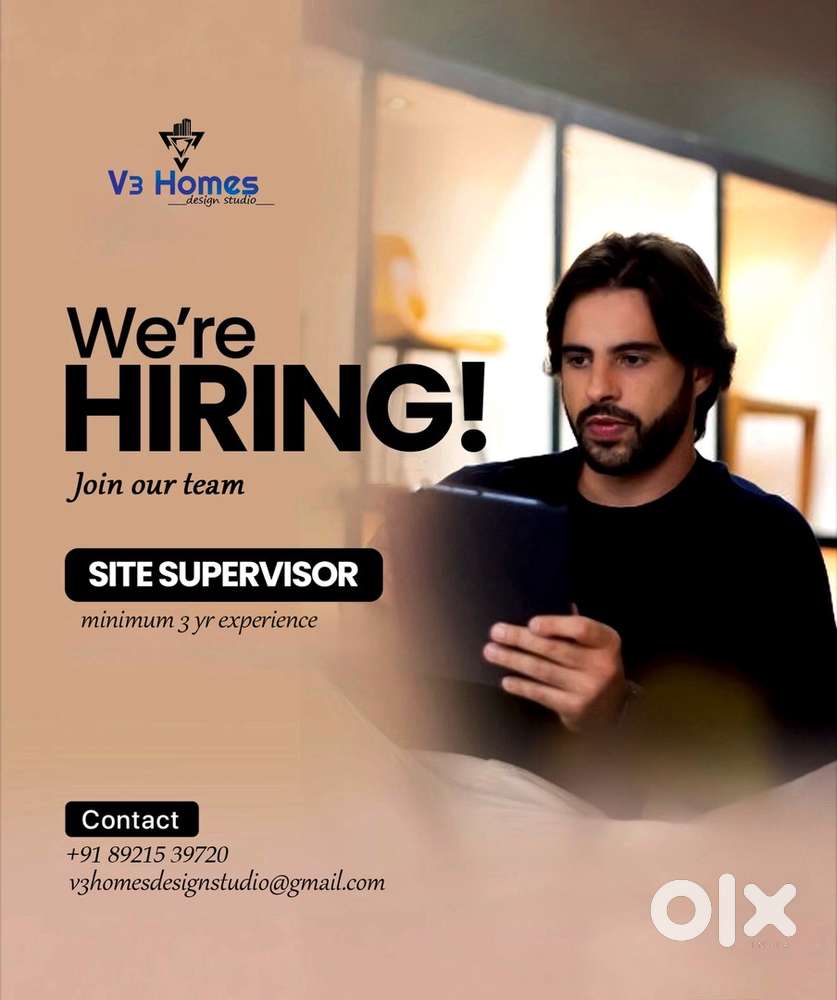 Site Supervisor job Vacancy