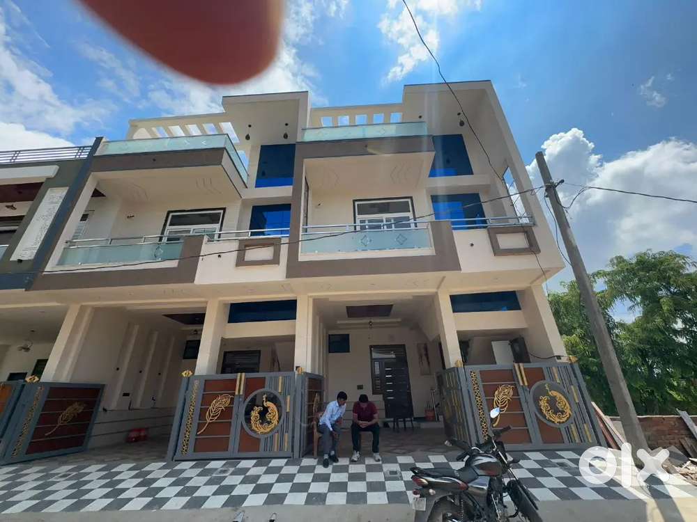 3bhk duplex villa 200 feet by pass gokulpura