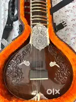 Vintage Teak wood travel sitar