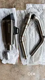 Akrapovic carbon fiber exhaust +Og sens  Bond Pipe