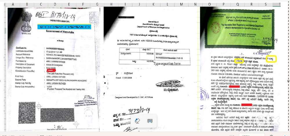 NA Plot for Sale at Muddebhial off Almatti Rd
