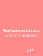 For rent near ednadu junction