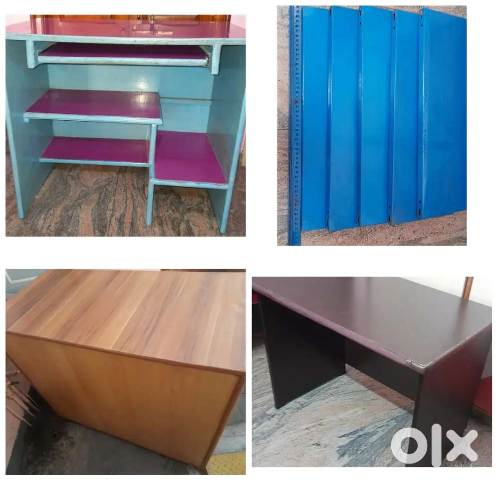 Computer & Study Table, Tailoring Table, Steel Rack 5 Steps