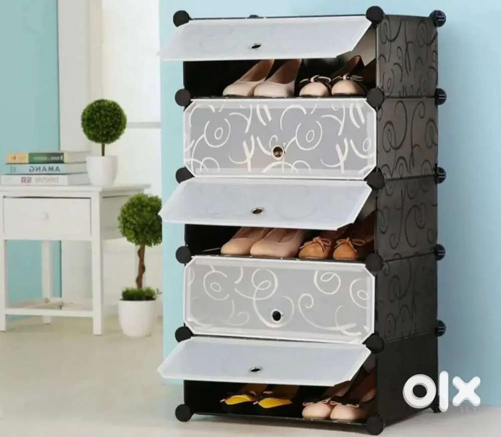 Portable shoe rack organizer