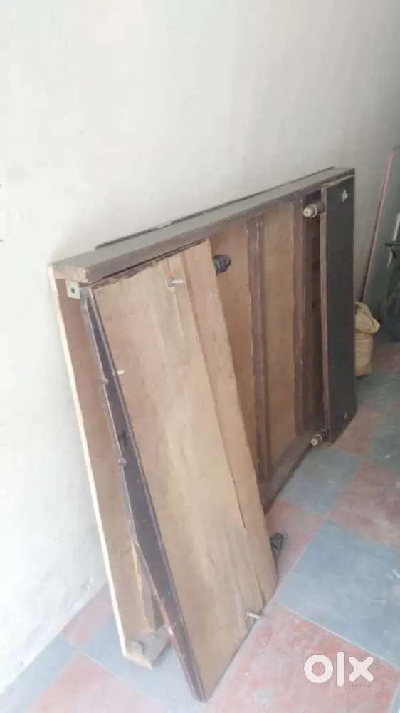 4-feet by 6-feet bed