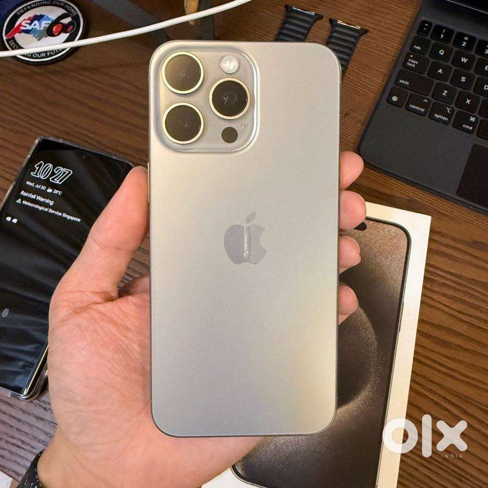 15Pro 128 GB Storage For Sale, 98% Battery Health , Refurbished Mobile