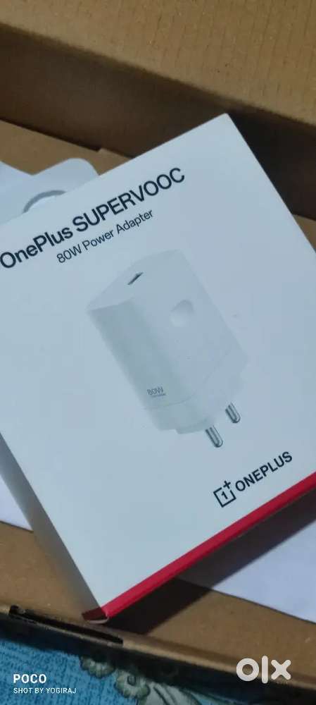 OnePlus SuperVooc 80W Power Adapter 2 Piece