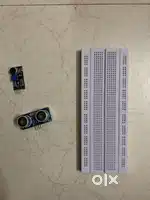 Bread board,ultra sonic sensor,humidity sensor